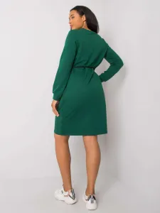 Dress-LK-SK-508299.30-dark green