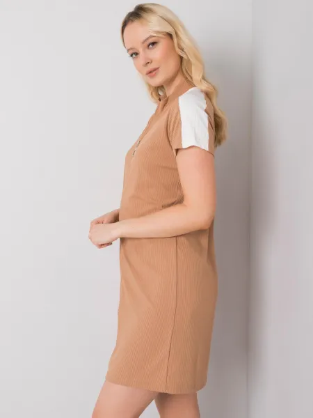 Dress-HG-SK-5446.21-camel