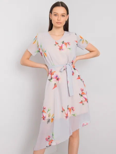 Dress-LK-SK-507634.75P-light gray