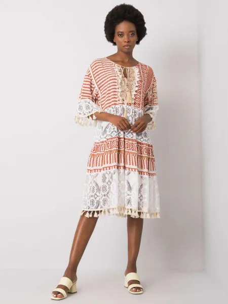 Dress-DHJ-SK-13567.41P-dark orange