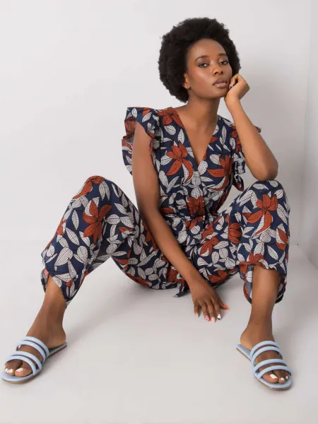 Jumpsuit-DHJ-KO-13568.13P-navy blue