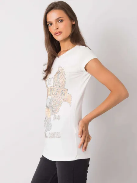 T-shirt EM-TS-ES-21-533.16-ecru