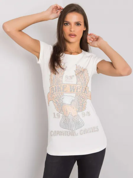 T-shirt EM-TS-ES-21-533.16-ecru