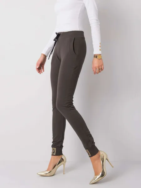 Sweatpants-RV-DR-5980.12-dark khaki