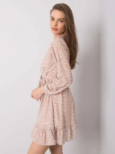 Dress-TW-SK-BI-26329.20-beige