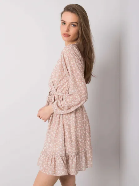 Dress-TW-SK-BI-26329.20-beige