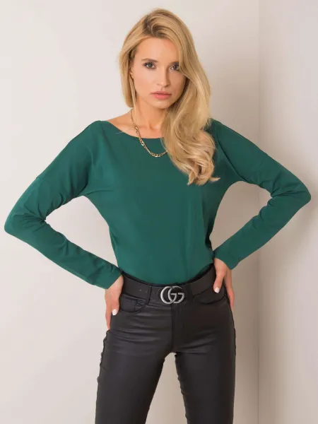 Blouse-RV-BZ-5890.10-dark green