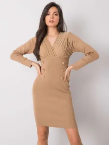 Dress-EM-SK-J50027.63P-dark beige