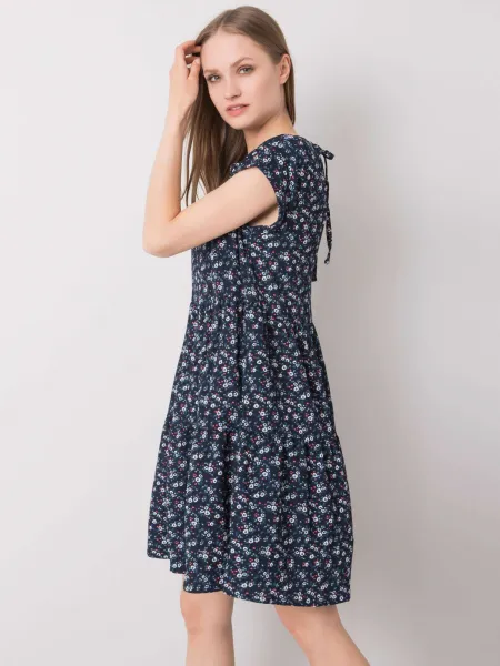 Dress-D50051Z30268-navy blue
