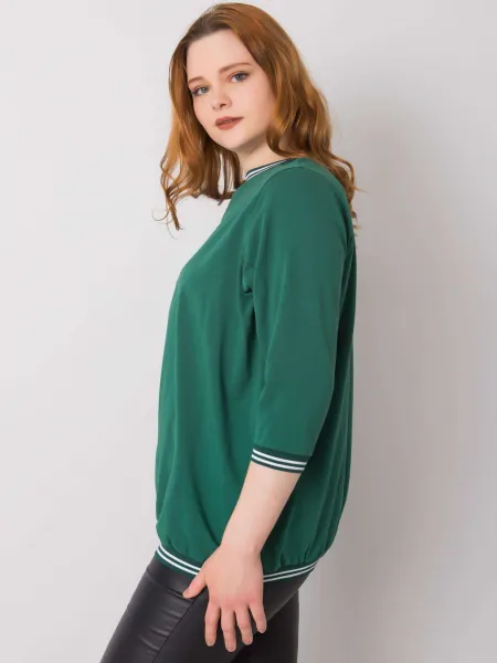 Blouse-RV-BZ-6640.86-dark green