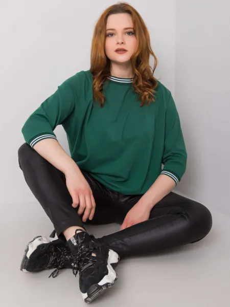 Blouse-RV-BZ-6640.86-dark green