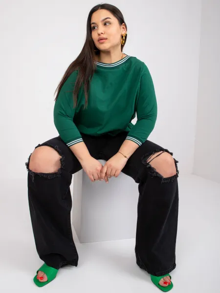 Blouse-RV-BZ-6640.86-dark green