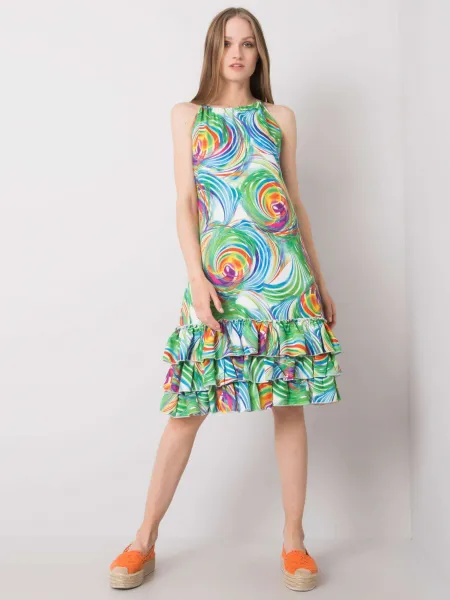 Dress-CHA-SK-0852.89P-white-green