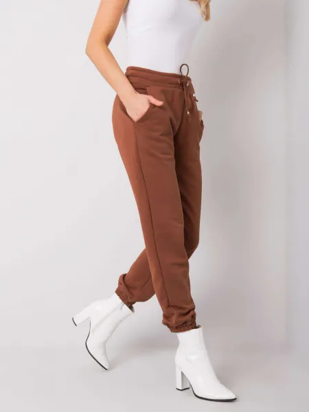 Sweatpants-RV-DR-6120.03P-dark brown