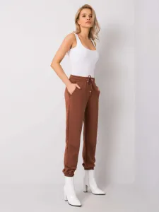 Sweatpants-RV-DR-6120.03P-dark brown