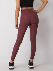 Trousers-EM-SP-F663.50P-burgundy