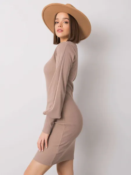 Dress-RV-SK-6269.44P-dark beige