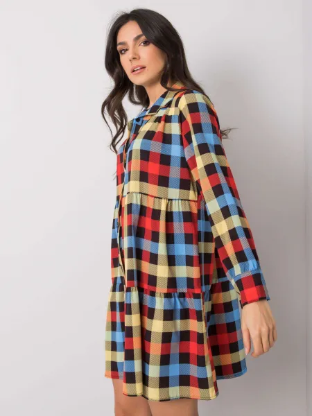 Dress-DHJ-SK-12808.64P-black-red