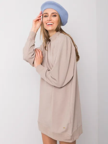 Dress-TW-SK-G-084.63-beige