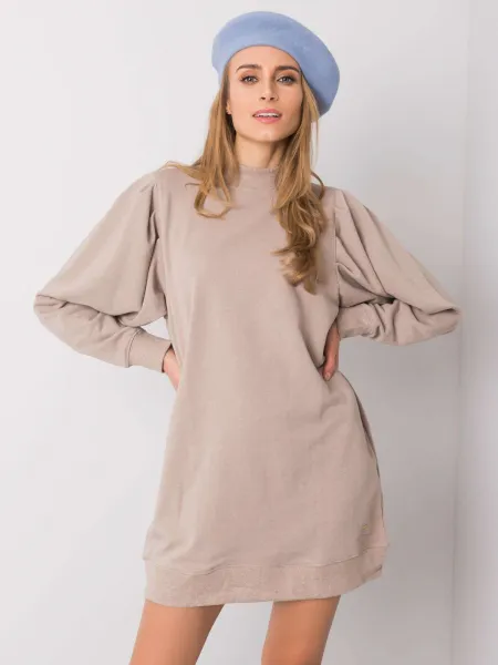 Dress-TW-SK-G-084.63-beige