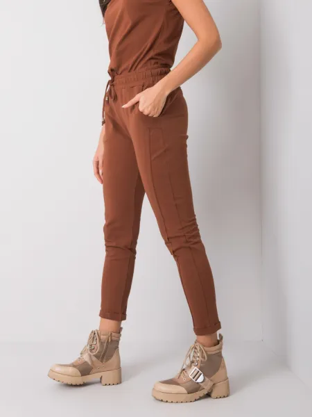 Sweatpants-RV-DR-3589.07X-dark brown