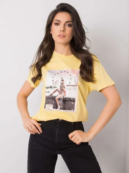 T-shirt-PM-TS-SS21TX41.20-yellow
