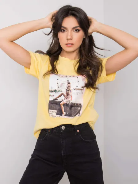 T-shirt-PM-TS-SS21TX41.20-yellow
