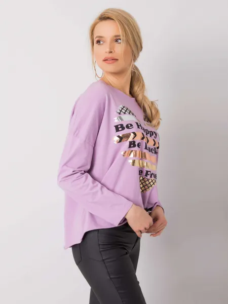 Blouse-DHJ-BZ-21103.06P-light purple