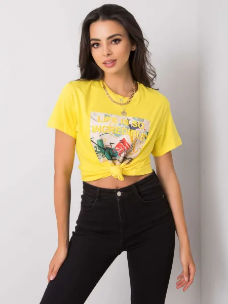 T-shirt-PM-TS-SS21TX58.12-yellow