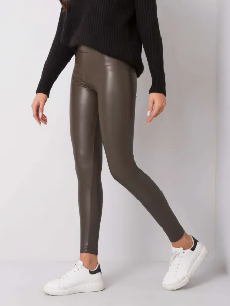 Leggings-RV-LG-6007.11-dark khaki