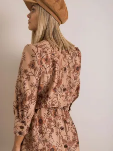 Dress-LK-SK-508143.72P-light brown