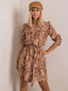 Dress-LK-SK-508143.72P-light brown