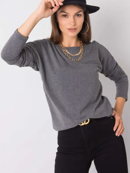 Blouse-RV-BZ-5890.10-dark gray