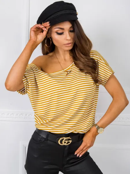 T-shirt-TP-TS-5480.97P-White-Yellow