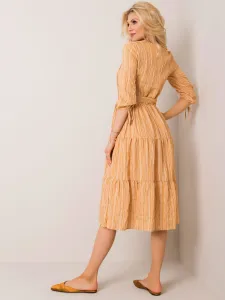 Dress-LK-SK-508005.07P-dark yellow