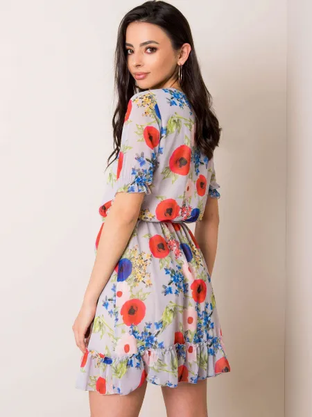 Dress-LK-SK-507626.70-light gray