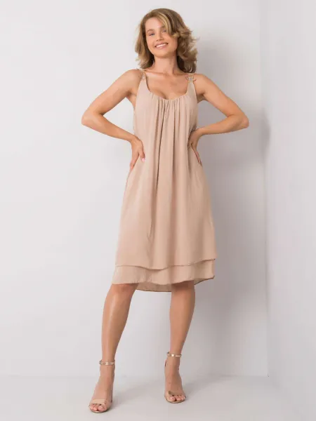 Dress-TW-SK-BI-22002.14-beige