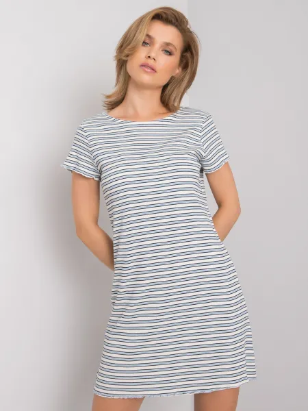 Dress-TW-SK-G-076.81P-white-blue