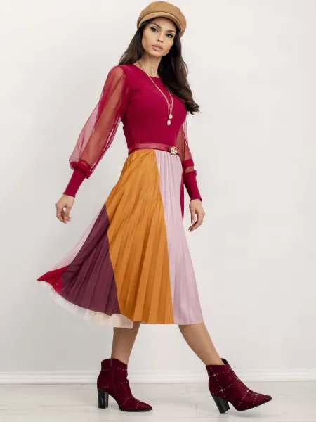 Blouse-RV-BZ-5192.16-burgundy