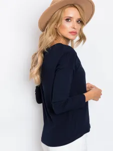 Blouse-RV-BZ-5121.28P-navy blue