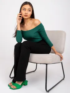 Blouse-RV-BZ-4692.05X-dark green