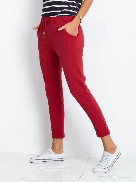Sweatpants-RV-DR-3589.06X-burgundy