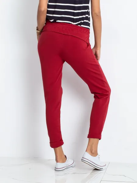 Sweatpants-RV-DR-3589.06X-burgundy