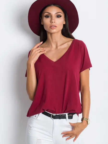 T-shirt-RV-TS-4832.16P-burgundy