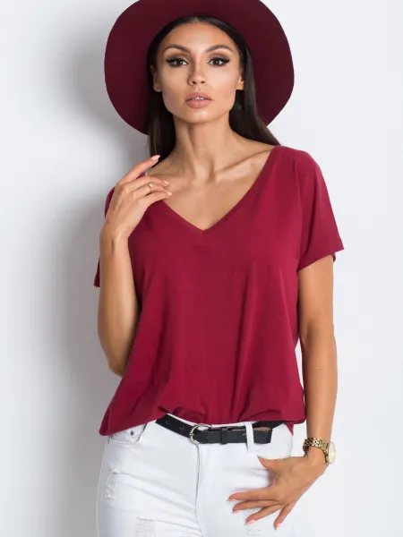 T-shirt-RV-TS-4832.16P-burgundy