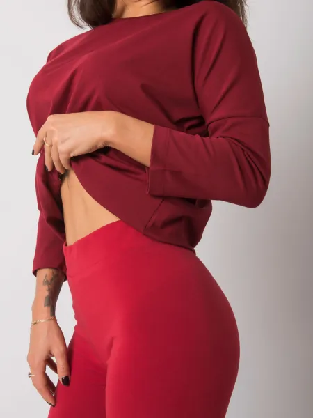 Blouse-RV-BZ-4691.43P-burgundy