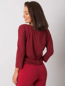 Blouse-RV-BZ-4691.43P-burgundy