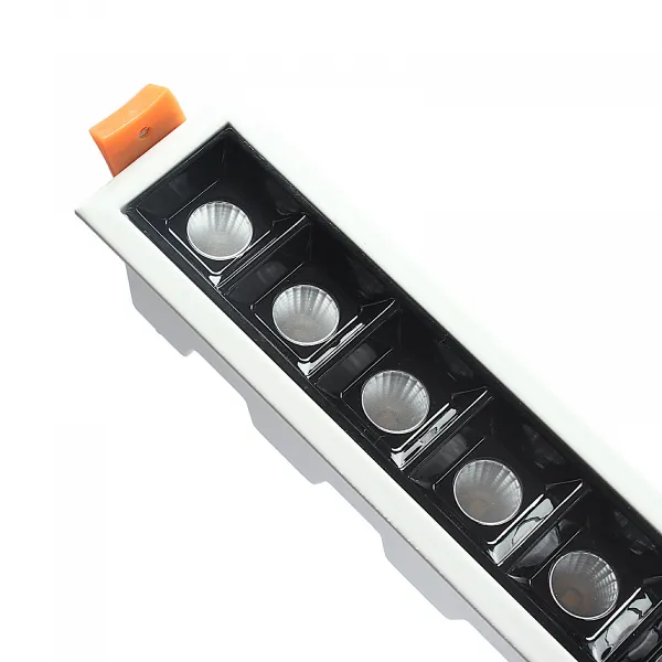 DECOREUM Zapustené lineárne LED svietidlo 30W 4000K biele JDL-15T