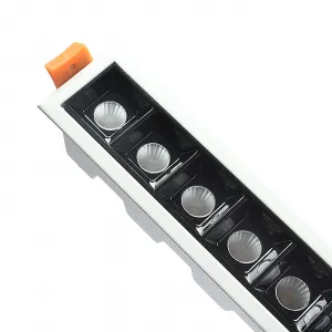DECOREUM Zapustené lineárne LED svietidlo 30W 4000K biele JDL-15T