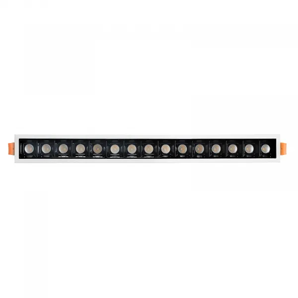 DECOREUM Zapustené lineárne LED svietidlo 30W 4000K biele JDL-15T